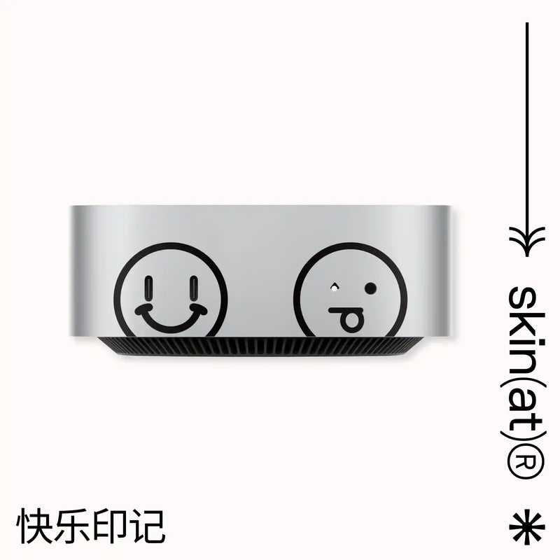 Load image into Gallery viewer, 2024 Mac Mini M4 Desktop Protective Film, Cartoon Creative Cat and Dog Partial Stickers - Polar Tech Australia
