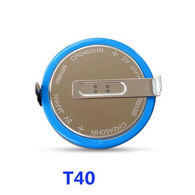 QULONG (5-Pack CR2450HR 3V 550mAh Non-Rechargeable Lithium Battery with 1.5mm Round Hole Plug QULONG (5-Pack CR2450HR 3V 550mAh Non-Rechargeable Lithium Battery with 1.5mm Round Hole Plug