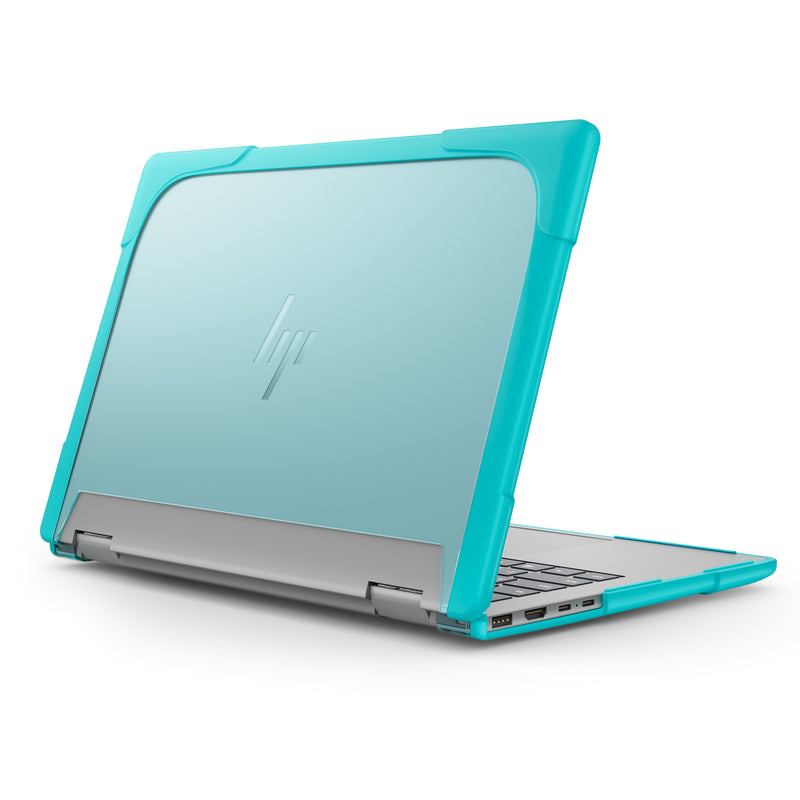 Chargez l&#39;image dans la visionneuse de la galerie, HP ENVY X360 14 14-inch (2024) Matte Transparent Cooling Stand and Shockproof Case - Polar Tech Australia
