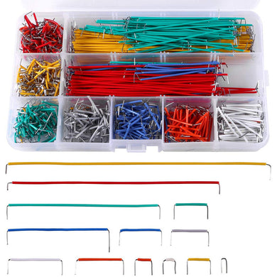 840 PCS 14-Length Jumper Wire U-Shape Solderless Breadboard Jumper Wire Kit - Polar Tech Australia