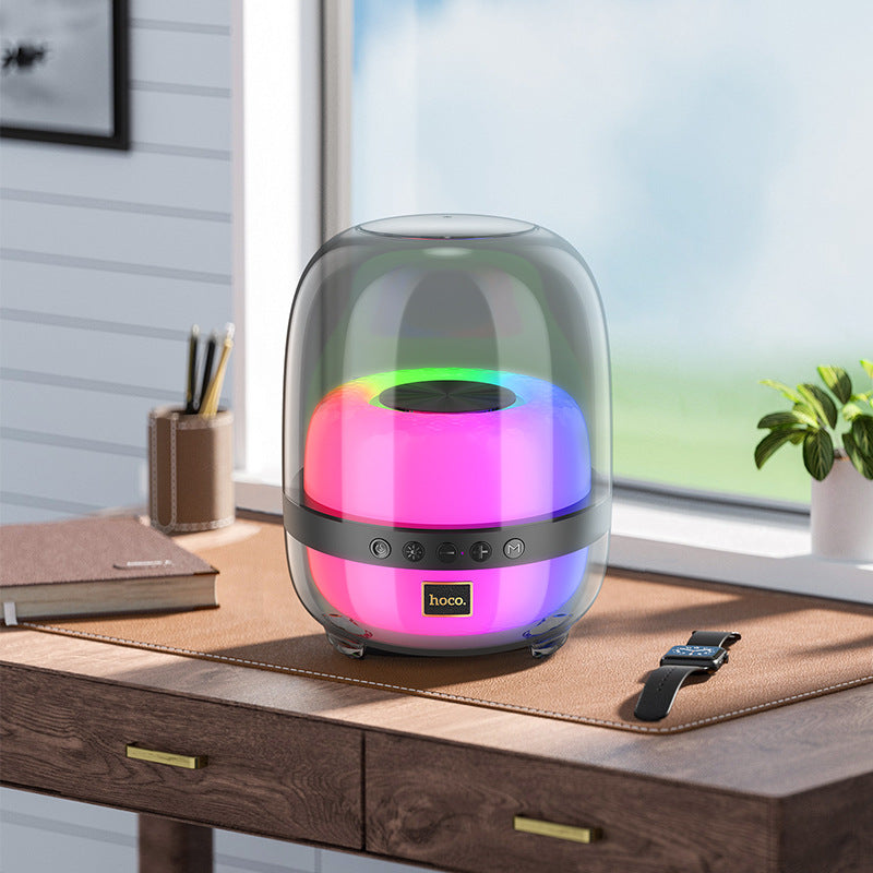 Chargez l&#39;image dans la visionneuse de la galerie, [BS58] HOCO Wireless RGB Light Bluetooth Desktop Office Gaming Speakers With Colorful Light Effect - Polar Tech Australia

