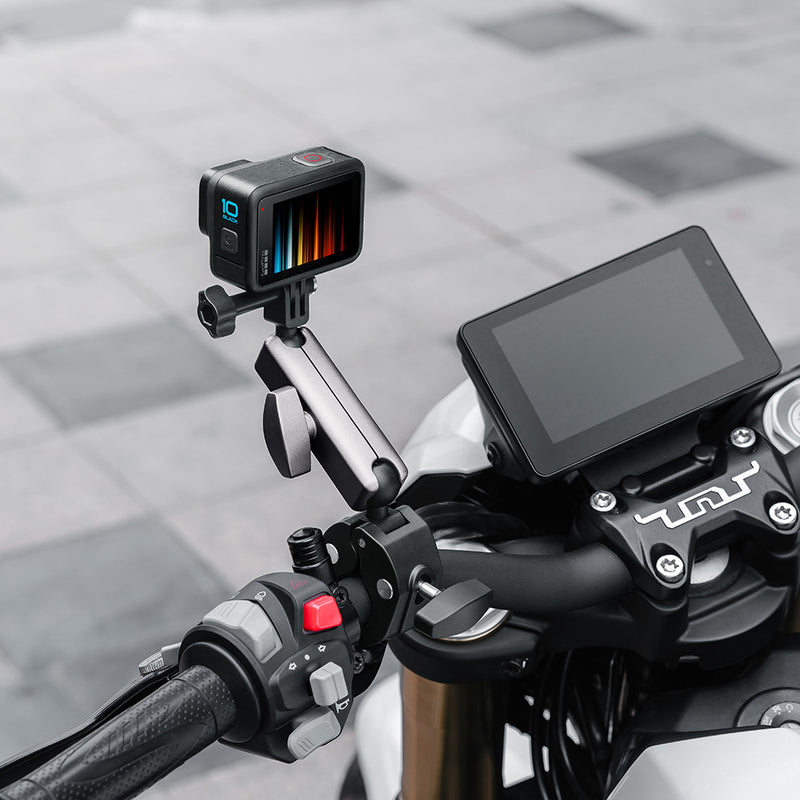 Load image into Gallery viewer, GoPro Accessories | Action Camera Mount | Insta360 X3 Bicycle &amp; Motorcycle Handlebar Mount - Polar Tech Australia
