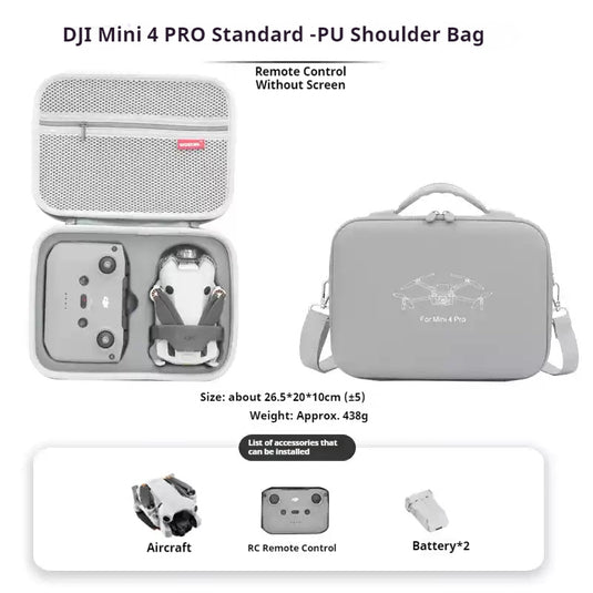 DJI Mini 3/4 Pro/2 SE Storage Bag Portable Case - Polar Tech Australia