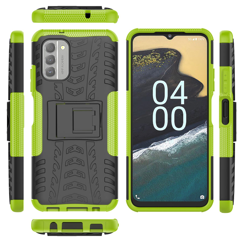 Load image into Gallery viewer, [Built-in Stand] Nokia G100 - Shield With Kickstand Hard PC Back Cover Soft TPU Dual Layer Protection Case - Polar Tech Australia
