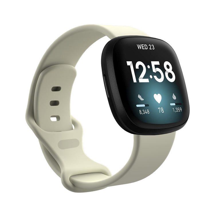 Chargez l&#39;image dans la visionneuse de la galerie, Replacement Silicone Band for Fitbit Versa 3 / 4 / Sense  – Soft, Waterproof, Sport Wrist Strap - Polar Tech Australia
