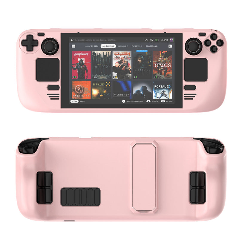 Load image into Gallery viewer, Steam Deck - Colorful Protective Case, Skin-Friendly Texture , Protective Cover with Stand Accessories - Polar Tech Australia
