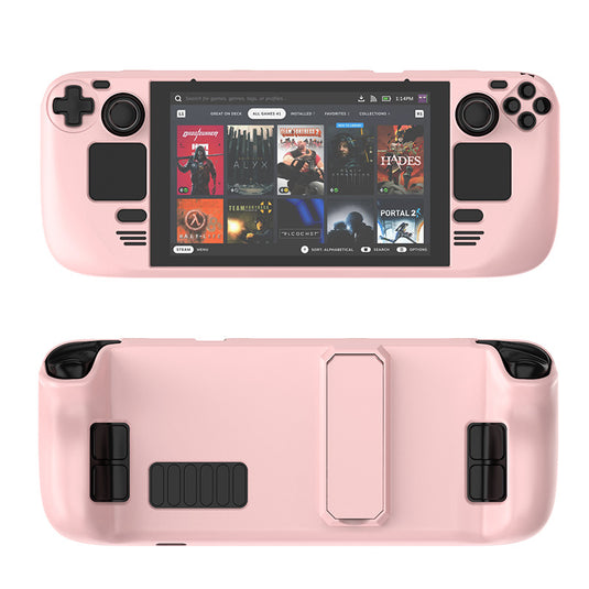 Steam Deck - Colorful Protective Case, Skin-Friendly Texture , Protective Cover with Stand Accessories - Polar Tech Australia