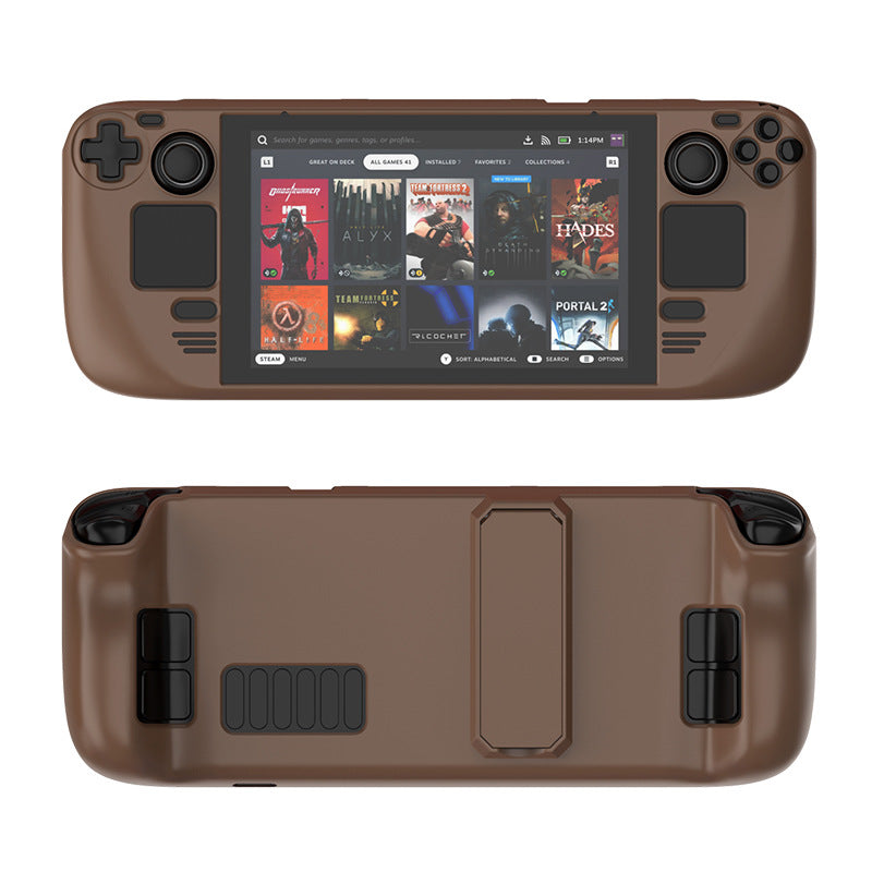 Load image into Gallery viewer, Steam Deck - Colorful Protective Case, Skin-Friendly Texture , Protective Cover with Stand Accessories - Polar Tech Australia
