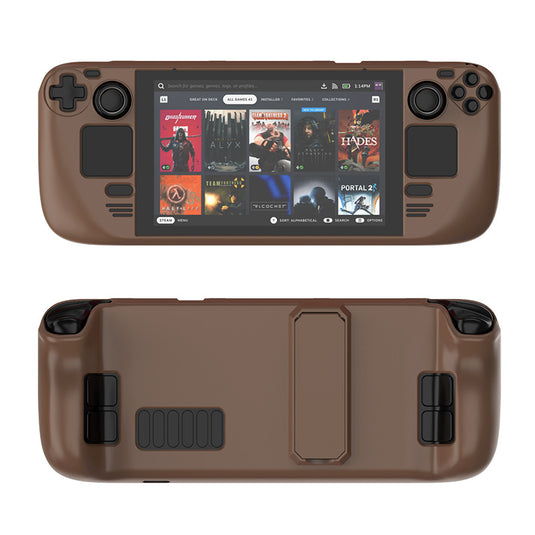 Steam Deck - Colorful Protective Case, Skin-Friendly Texture , Protective Cover with Stand Accessories - Polar Tech Australia