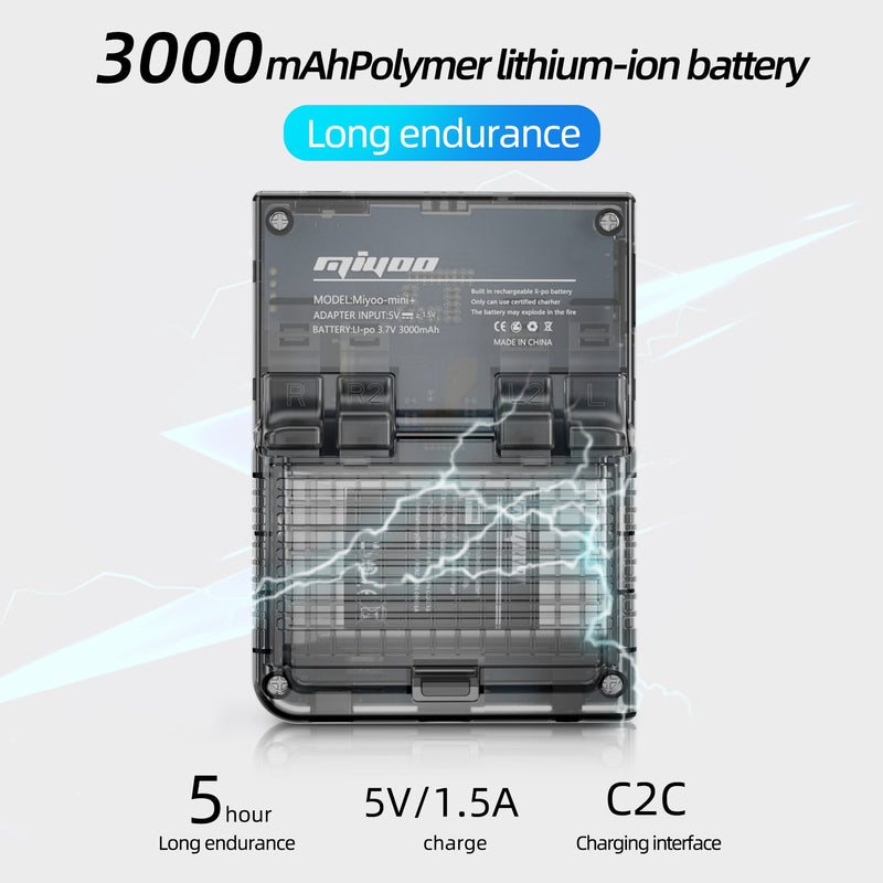 Load image into Gallery viewer, Miyoo Mini Plus 3.5 Inch IPS Screen Retro Handheld Game Console (64GB) - Polar Tech Australia
