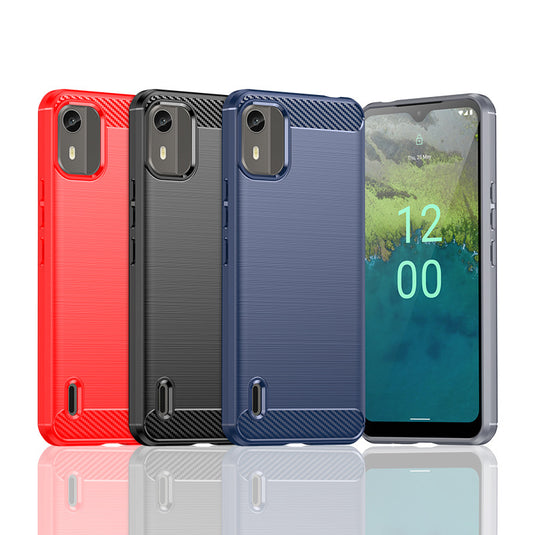 Nokia C12 Pro/C12/C12 Plus - Shield Shockproof Rugged Heavy Duty Case With 2PC 9HD Tempered Glass Screen Protector - Polar Tech Australia