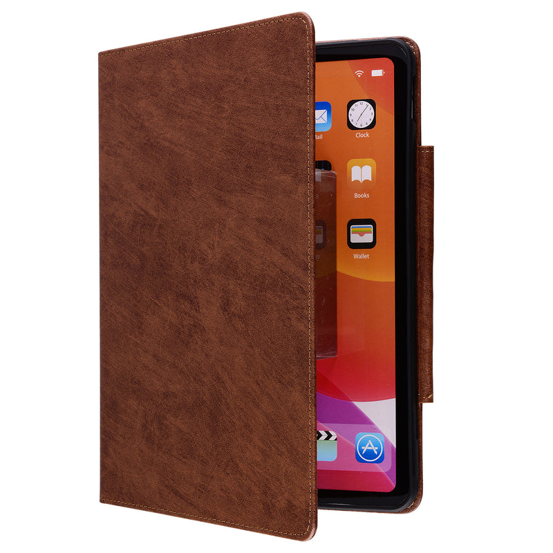 Cargue la imagen en el visor de la galería, Apple iPad 5/6 9.7&#39;&#39; 5/6th Gen (2017/2018) Business Retro Matte Leather Protective Case
