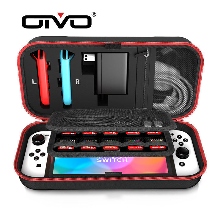 Load image into Gallery viewer, [IV-SW188] Nintendo Switch OLED Carrying Case EVA Shockproof Handheld Storage Bag - Polar Tech Australia

