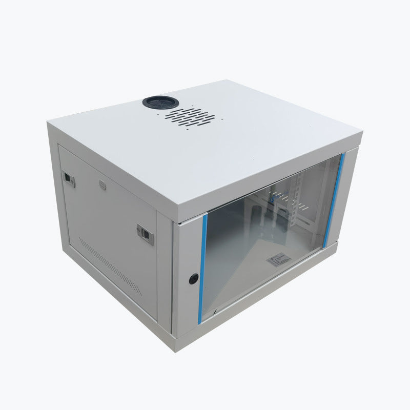 Cargue la imagen en el visor de la galería, [Assembled] 6U Heavy Duty Commercial Grade Wall Mount &amp; Free Standing Network Server CCTV PoE Switch Cabinet Rack Lockable Enclosure - Polar Tech Australia
