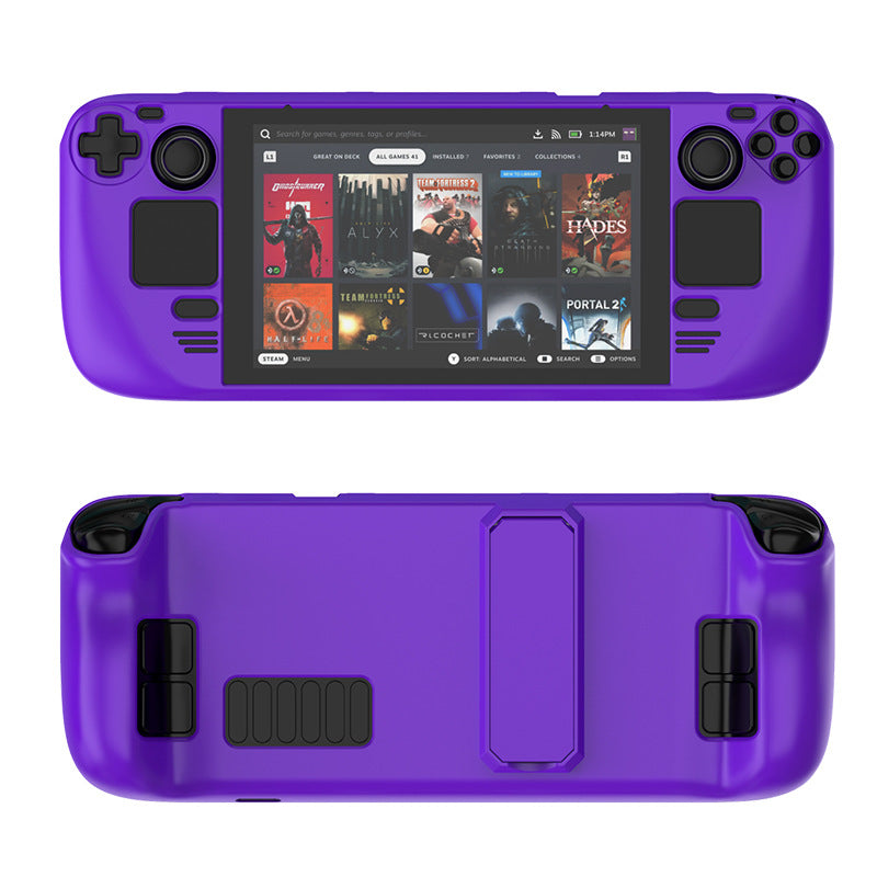 Load image into Gallery viewer, Steam Deck - Colorful Protective Case, Skin-Friendly Texture , Protective Cover with Stand Accessories - Polar Tech Australia
