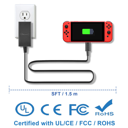 Nintendo Switch USB-C Type C Charger AC Adapter Power Supply (AU Plug) - Polar Tech Australia