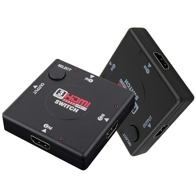 Load image into Gallery viewer, [3 Split 1] 4 Ports (3 Input + 1 Output) HDMI Splitter Switch - Up to 1080P, Support 3D
