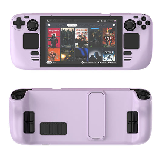 Steam Deck - Colorful Protective Case, Skin-Friendly Texture , Protective Cover with Stand Accessories - Polar Tech Australia