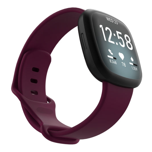 Replacement Silicone Band for Fitbit Versa 3 / 4 / Sense  – Soft, Waterproof, Sport Wrist Strap - Polar Tech Australia