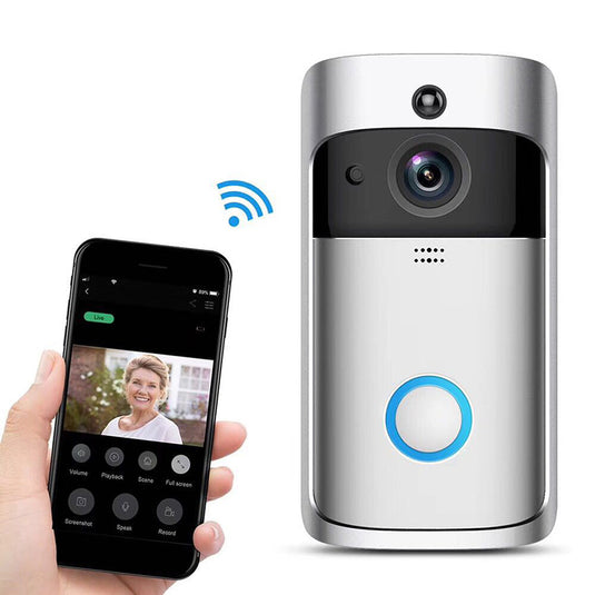 1080P IP66 Wireless Remote Home Video Voice Intercom WIFI Doorbell