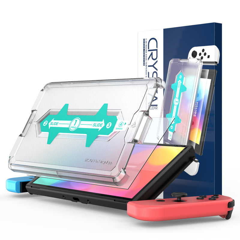Load image into Gallery viewer, [Easy Automatic Fit] Magic Glass Protector - Nintendo Switch OLED Screen Protector - Polar Tech Australia

