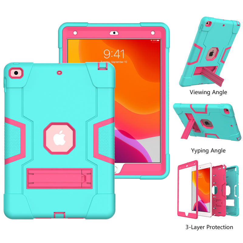 Cargue la imagen en el visor de la galería, Apple iPad 2/3/4 Defender Heavy Duty Drop Proof Rugged Protective Stand Case - Polar Tech Australia
