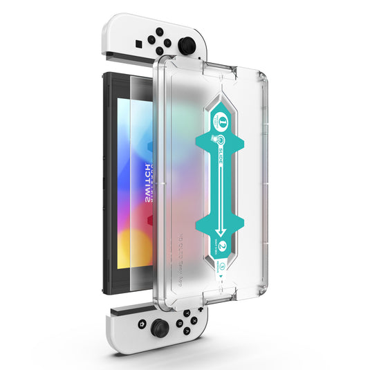 [Easy Automatic Fit] Magic Glass Protector - Nintendo Switch OLED Screen Protector - Polar Tech Australia