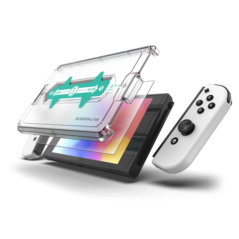 Load image into Gallery viewer, [Easy Automatic Fit] Magic Glass Protector - Nintendo Switch OLED Screen Protector - Polar Tech Australia
