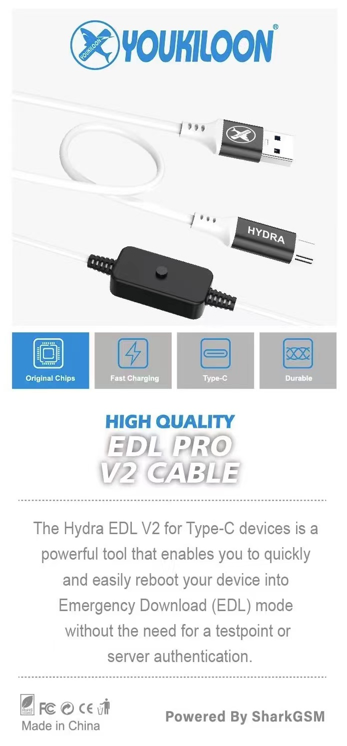 Load image into Gallery viewer, EDL cable / 9008 Flash Cable Repair Tool For Qualcomm phones including Samsung, OPPO,Xiaomi etc. - Polar Tech Australia
