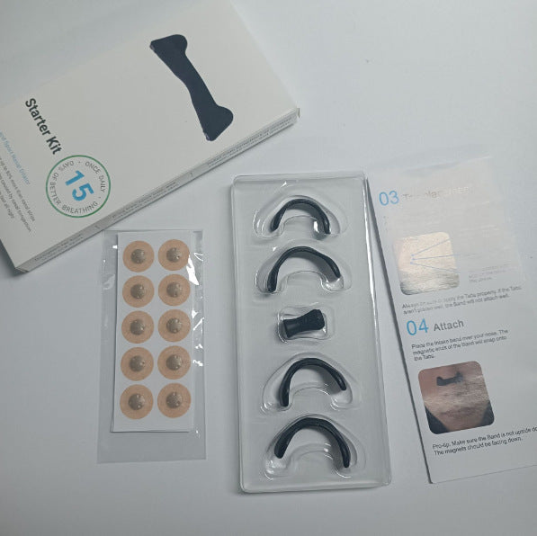 Load image into Gallery viewer, [Magnetic Nasal Strips] 15Pairs Nasal Breathing Dilators Kits Increase Air Intake Improve Sleeping Reduce Snoring for Nighttime - Polar Tech Australia
