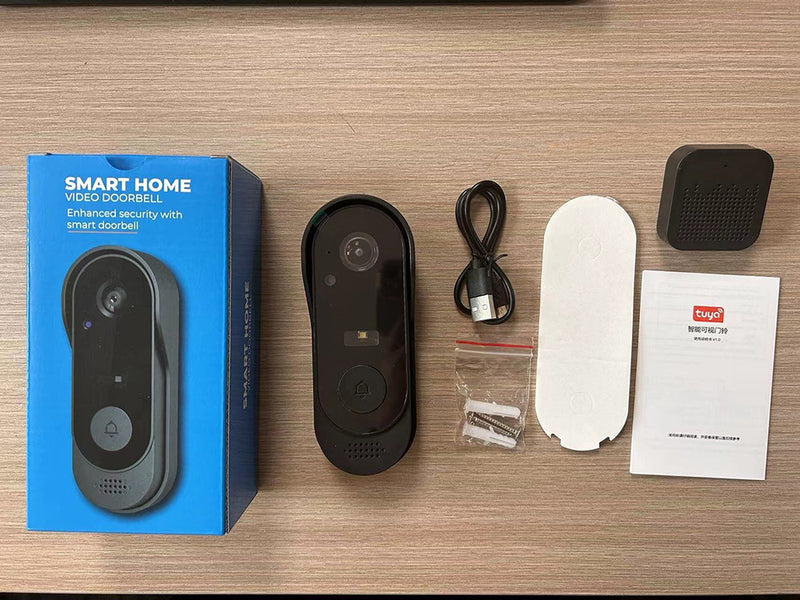 Load image into Gallery viewer, [Tuya Smart Home][With Chime] Tuya HD IP66 Wireless Remote Home Video Voice Intercom WIFI Doorbell (Copy) - Polar Tech Australia
