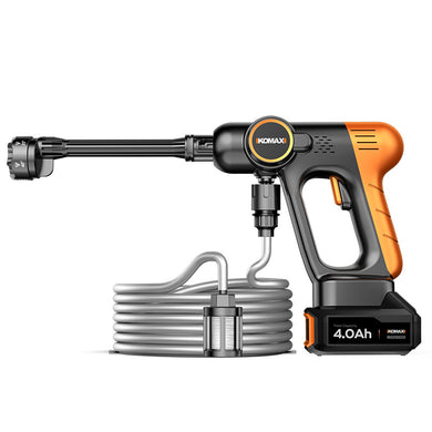 Komax 21V High Power Cordless Wireless High Pressure Car Washing Machine, Cleaning Garden Work Watering Machine