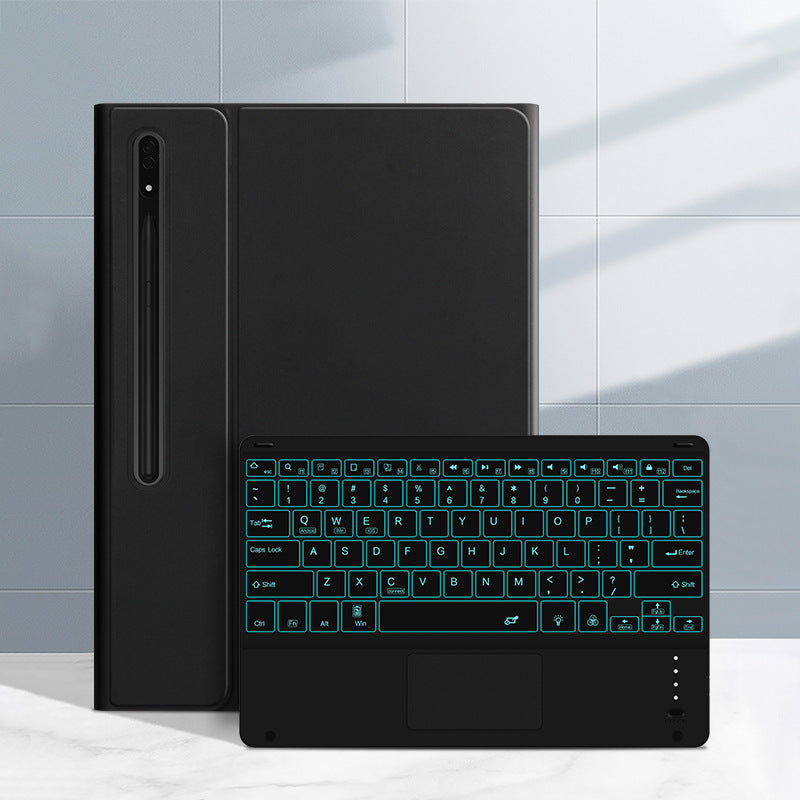 Cargue la imagen en el visor de la galería, Samsung Galaxy Tab S8 Ultra &amp; S9 Ultra 14.6&quot; - Smart Wireless Trackpad Keyboard Flip Case - Polar Tech Australia
