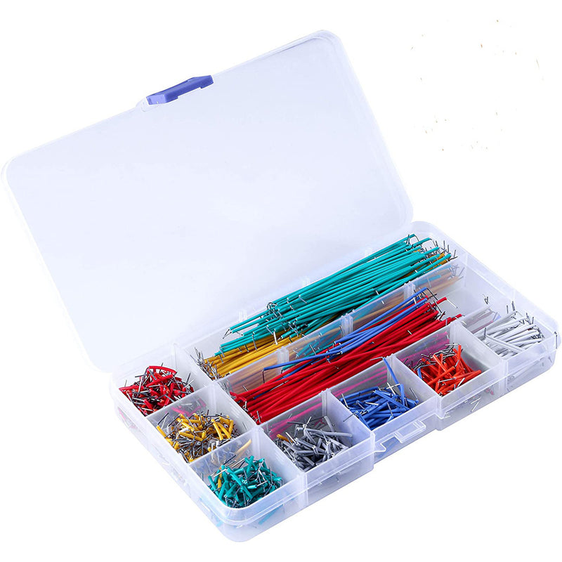 Load image into Gallery viewer, 840 PCS 14-Length Jumper Wire U-Shape Solderless Breadboard Jumper Wire Kit - Polar Tech Australia
