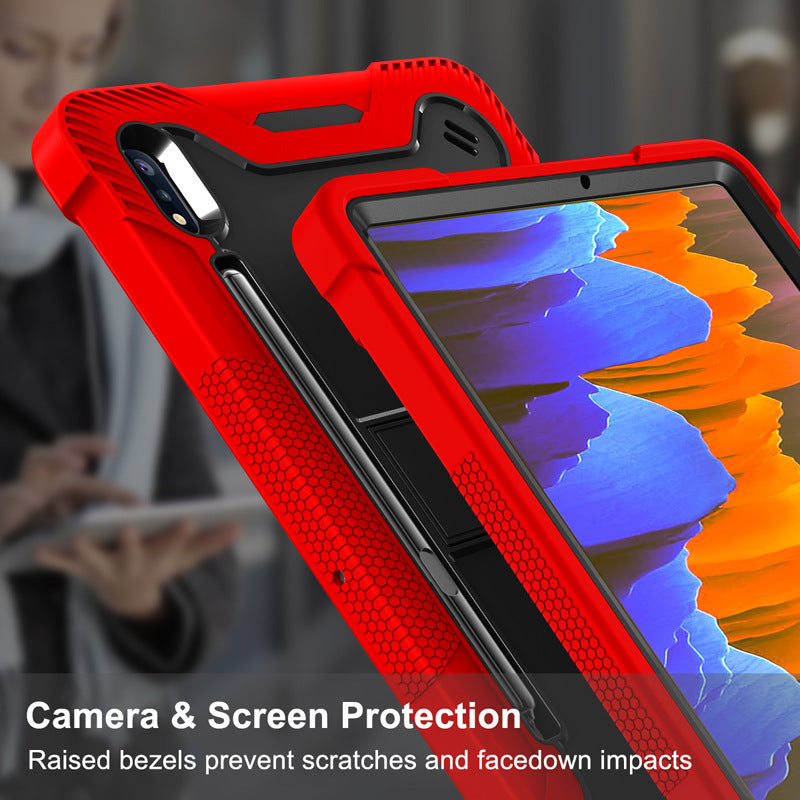 Load image into Gallery viewer, Samsung Galaxy Tab S7 Plus &amp; S7 FE (T970 &amp; T975 &amp; T730 &amp; T735) Heavy Duty Defender Armor Drop Proof Case - Polar Tech Australia
