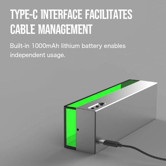 Retro LED Desk Light – Aluminum Alloy, Perfect for Gamers - Personalized Gift - Polar Tech Australia