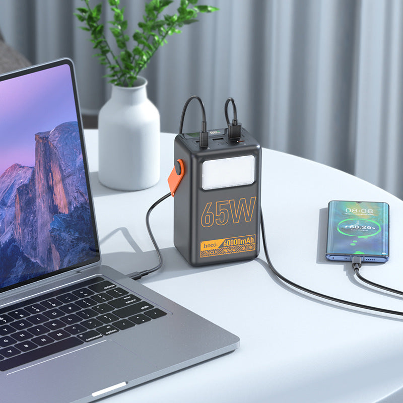 Load image into Gallery viewer, [J110A][60000mAh][LED Light] HOCO Universal Ports PD 65W &amp; QC 3.0 Fast Charging Power Bank - Polar Tech Australia
