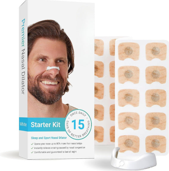 Load image into Gallery viewer, [Magnetic Nasal Strips] 15Pairs Nasal Breathing Dilators Kits Increase Air Intake Improve Sleeping Reduce Snoring for Nighttime - Polar Tech Australia
