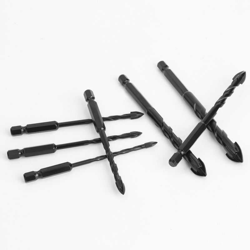Load image into Gallery viewer, [9 in 1] Concrete Drill Bit Set Cross Carbide Tip Masonry Drill Bits Set (3 - 16mm)
