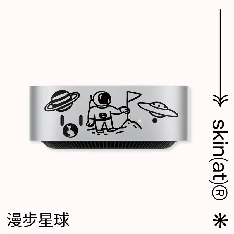 Load image into Gallery viewer, 2024 Mac Mini M4 Desktop Protective Film, Cartoon Creative Cat and Dog Partial Stickers - Polar Tech Australia

