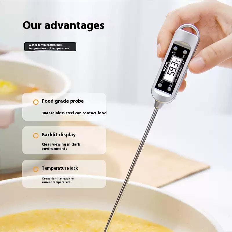 Load image into Gallery viewer, [Riters] Food Thermometer for Baking: Precisely measures oil, water, and milk temperatures (-50℃ to 300℃) - Polar Tech Australia
