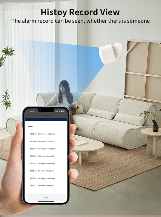 [TUYA Smart Home] Tuya Human Presence Sensor WIFI Infrared Detector PIR Motion Detect Sensor Smart Home Security