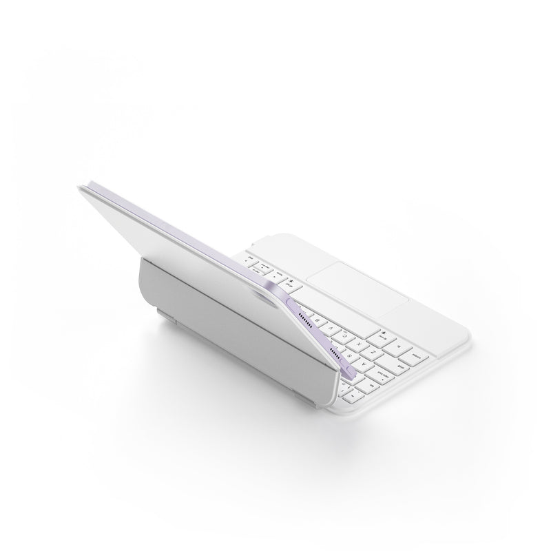 Chargez l&#39;image dans la visionneuse de la galerie, Apple iPad Mini 8.3&#39;&#39; 6/7th Gen (2021/2024) - Easy-Set Floating Cantilever Stand Precision Multi-Touch Trackpad Smart Wireless Keyboard Case With Backlit Keys
