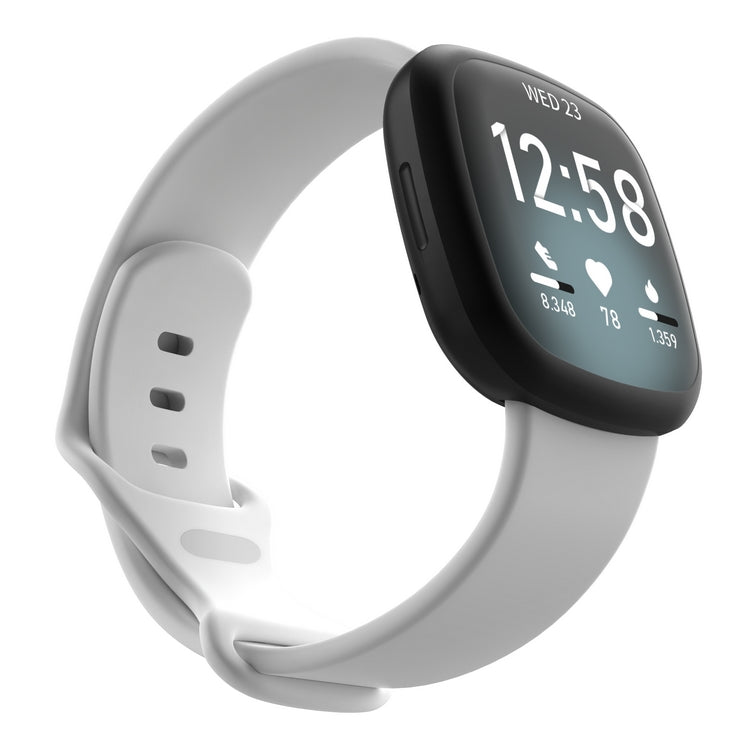 Chargez l&#39;image dans la visionneuse de la galerie, Replacement Silicone Band for Fitbit Versa 3 / 4 / Sense  – Soft, Waterproof, Sport Wrist Strap - Polar Tech Australia
