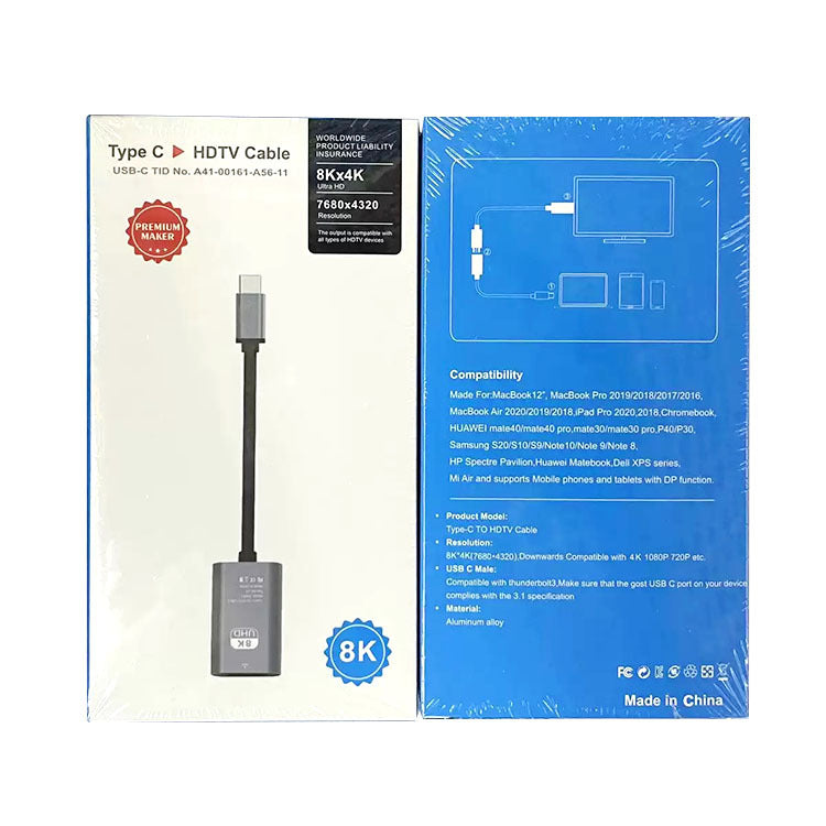Load image into Gallery viewer, [Type-C To HDMI] USB-C to HDMI Female 4K 60Hz Cable HDTV TV Digital Smart Converter Cable Adapter - Polar Tech Australia
