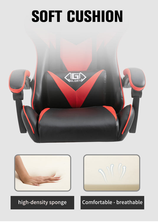 PU Leather Gaming Racing Chair OFFICE Computer Chair - Polar Tech Australia