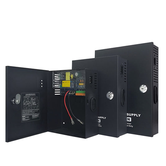 [Without Battery] Universal 4/8/16 Channel 12V Mini UPS Battery Backup Power Supply For 12V WIFI Router, Modem, Security Camera CCTV & Alarm & Attendance Machine LED Light