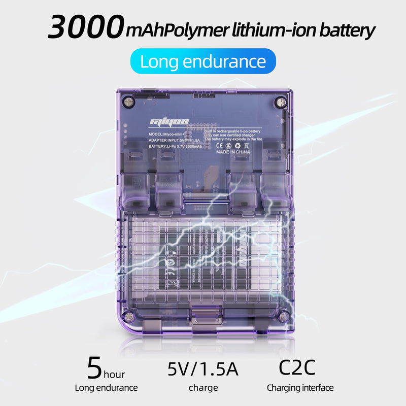 Load image into Gallery viewer, Miyoo Mini Plus 3.5 Inch IPS Screen Retro Handheld Game Console (64GB) - Polar Tech Australia
