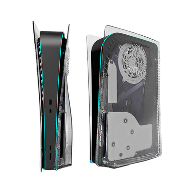 PS5 Shell Transparent Replacement Cover - Polar Tech Australia