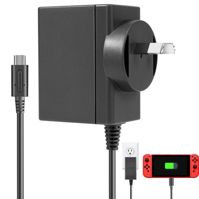 Nintendo Switch USB-C Type C Charger AC Adapter Power Supply (AU Plug) - Polar Tech Australia